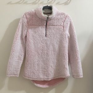 Fuzzy Pink 1/4 Zip